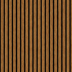 Premium Acoustic Wall Panels - Teak | 60cm x 240cm