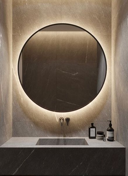 Orbit Round Mirror