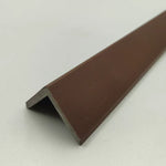 Modern Dark Brown Outdoor Slatted Panels | Pack of 6