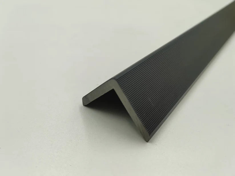 Modern Black Outdoor Slatted Panels | Pack of 6