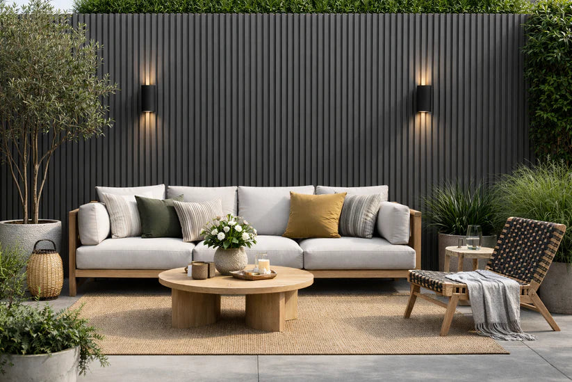 Premium Grey Exterior Wall Panels 16 x 240cm – Pack of 12