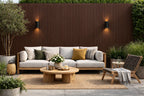 Premium Light Brown Exterior Wall Panels 16 x 240cm – Pack of 12