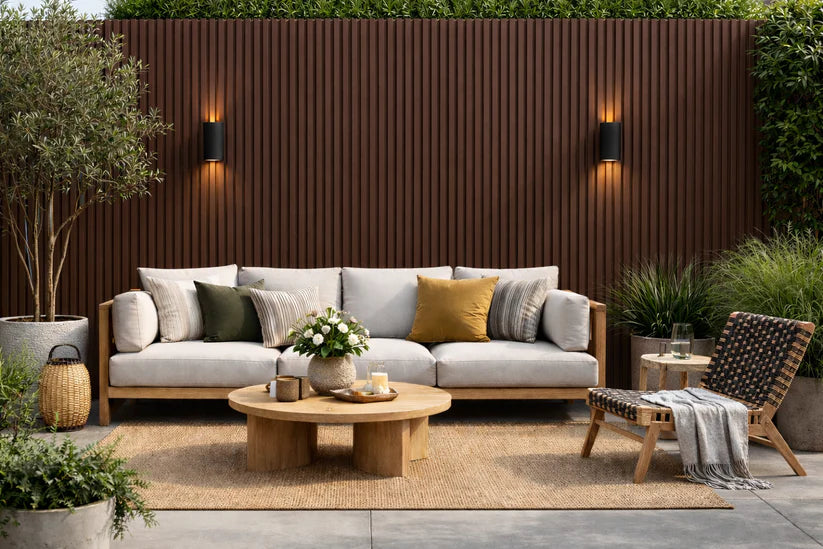 Premium Light Brown Exterior Wall Panels 16 x 240cm – Pack of 12