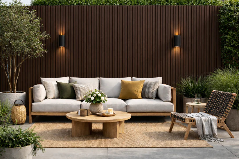 Premium Dark Brown Exterior Wall Panels 16 x 240cm – Pack of 12