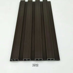 Premium Dark Brown Exterior Wall Panels 16 x 240cm – Pack of 12