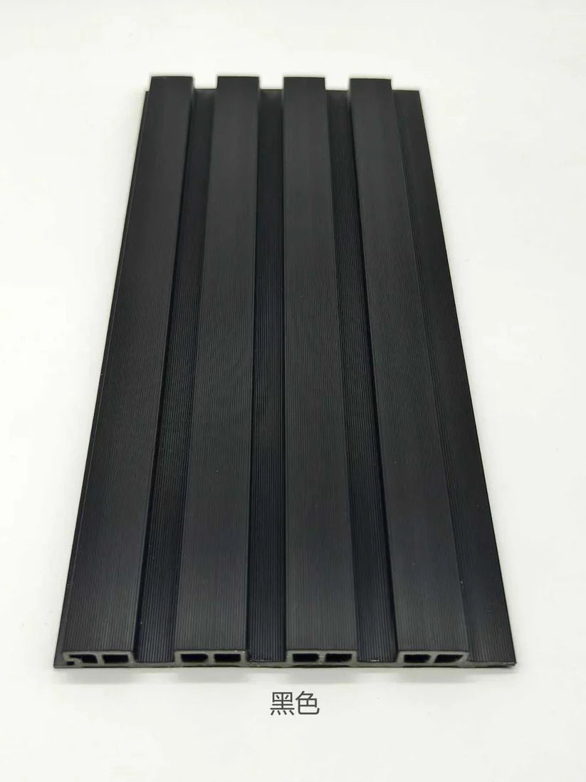 Premium Black Exterior Wall Panels 16 x 240cm – Pack of 12