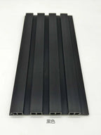 Premium Black Exterior Wall Panels 16 x 240cm – Pack of 12