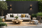 Premium Black Exterior Wall Panels 16 x 240cm – Pack of 12