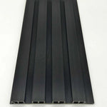 Premium Black Exterior Wall Panels 16 x 240cm – Pack of 12