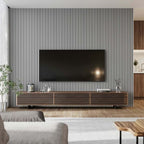 Premium Acoustic Wall Panels - Light Grey | 60cm x 240cm