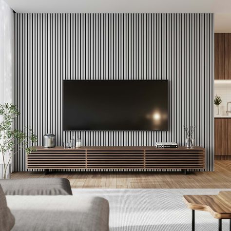 Premium Acoustic Wall Panels - Light Grey | 60cm x 240cm