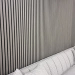 WPC Wood Effect Slatted Wall Panels 15.2 × 240cm (Set of 14)