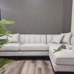 WPC Wood Effect Slatted Wall Panels 15.2 × 240cm (Set of 14)