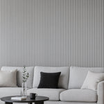 WPC Wood Effect Wave Style Wall Panels 15.9cm × 235cm (Pack of 10)
