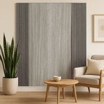 WPC Wood Effect Flat Style Wall Panels 40cm × 235cm (Pack of 5)