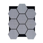 Hexagon Wood Acoustic Wall Panels – Pack of 4 | Each Panel 655mm x 800mm