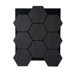 Hexagon Wood Acoustic Wall Panels – Pack of 4 | Each Panel 655mm x 800mm
