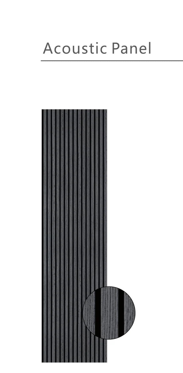 MDF Acoustic Wall Panels 60cm × 240cm