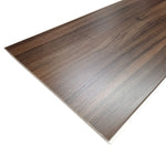 WPC Wood Effect Flat Style Wall Panels 40cm × 235cm (Pack of 5)