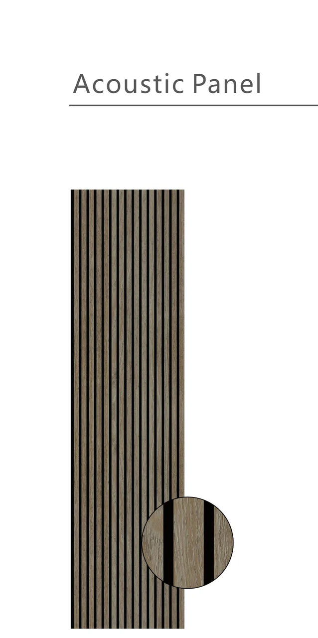 MDF Acoustic Wall Panels 60cm × 240cm
