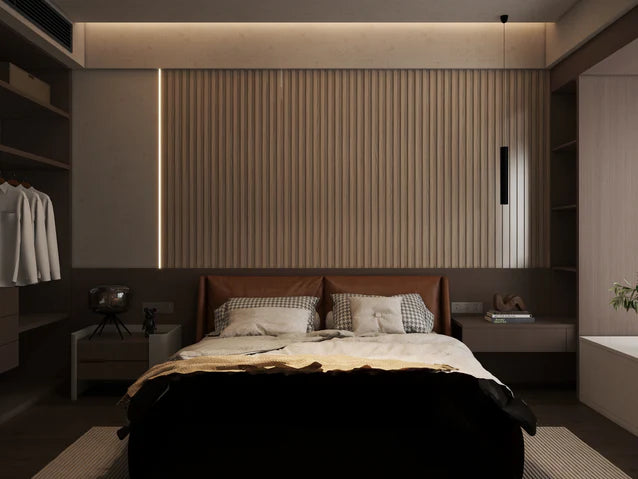 Seamless WPC Wall Panels 15cm × 240cm (Pack of 16)