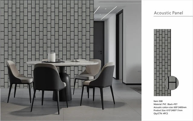 Vertical wall panel – Pack of 4 | Each Panel 600mm x 2400mm