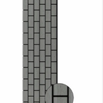 Vertical wall panel – Each Panel 600mm x 2400mm