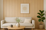 WPC Wood Effect Flat Style Wall Panels 40cm × 235cm (Pack of 5)