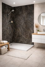 PVC Shower Panels – Pack of 4 | Each Panel 600mm x 2400mm