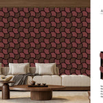 3d Wave Style Wall panels – Pack of 12 | Each Panel 610mm x 610mm