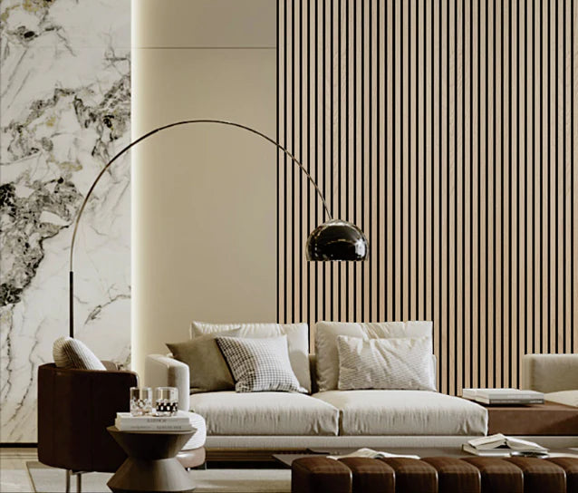 MDF Acoustic Wall Panels 60cm × 240cm