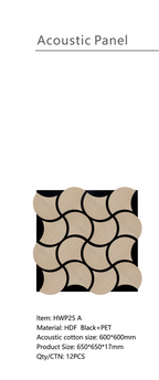 3d Wave Style Wall panels – Pack of 12 | Each Panel 610mm x 610mm