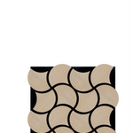 3d Wave Style Wall panels – Pack of 12 | Each Panel 610mm x 610mm