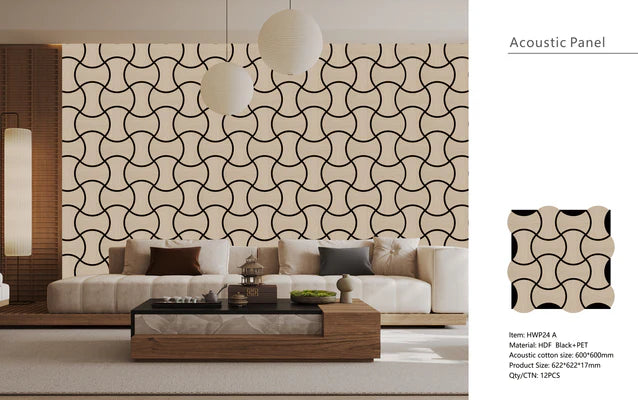 Modern 3D Wall Panels – Pack of 12 | Each Panel 610mm x 610mm