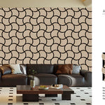 3d Wave Style Wall panels – Pack of 12 | Each Panel 610mm x 610mm