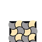 3d Wave Style Wall panels – Pack of 12 | Each Panel 610mm x 610mm