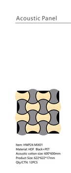 Modern 3D Wall Panels – Pack of 12 | Each Panel 610mm x 610mm