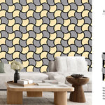 3d Wave Style Wall panels – Pack of 12 | Each Panel 610mm x 610mm