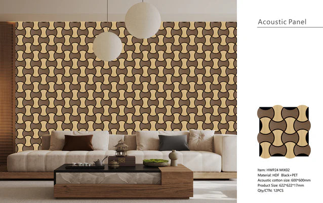 Modern 3D Wall Panels – Pack of 12 | Each Panel 610mm x 610mm