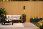 Modern Oak Outdoor Slatted Panels | Pack of 6