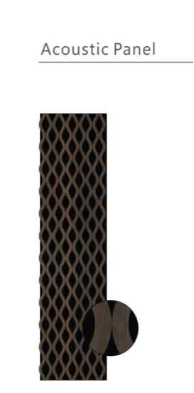 MDF Wavy Style Wall Panels – Pack of 4 | Each Panel 600mm x 2400mm