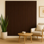 WPC Wood Effect Wave Style Wall Panels 15.9cm × 235cm (Pack of 10)