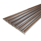 WPC Wood Effect Wave Style Wall Panels 15.9cm × 235cm (Pack of 10)