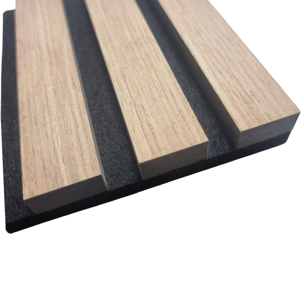 Premium MDF Acoustic Slated Panels 60cm x 240cm