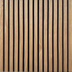 Premium Acoustic Wall Panels - Dark Oak | 60cm x 240cm