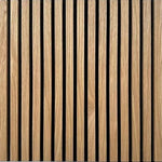 Premium Acoustic Wall Panels - Dark Oak | 60cm x 240cm