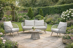 Natural 4-Seater Outdoor Lounge Set