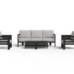 Outdoor Lounge Set - Onyx - 5 Seater