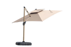 Elegant Cantilever Patio Umbrella with Solar LED Lights