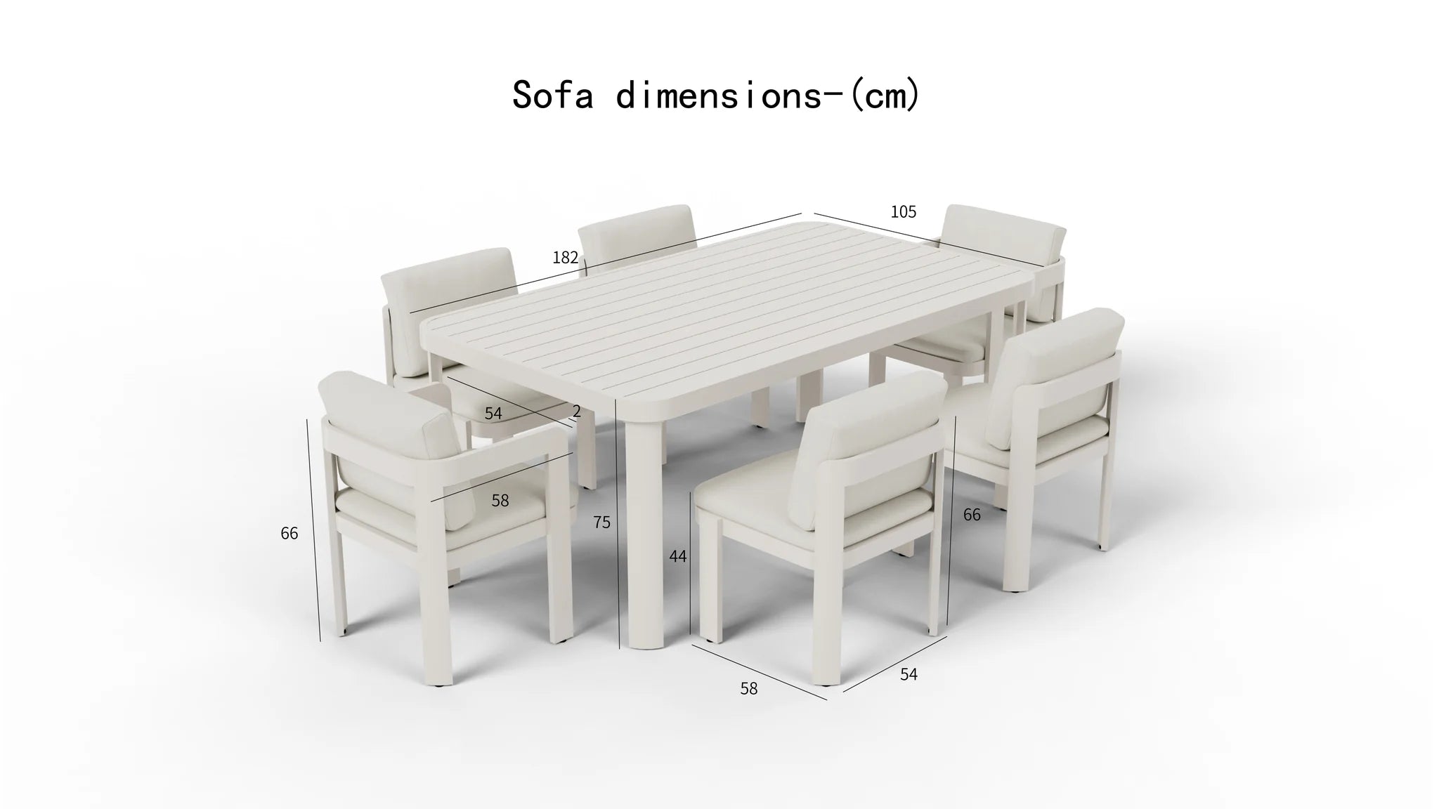 6-Seater Outdoor Dining Set – Garden Furniture Range
